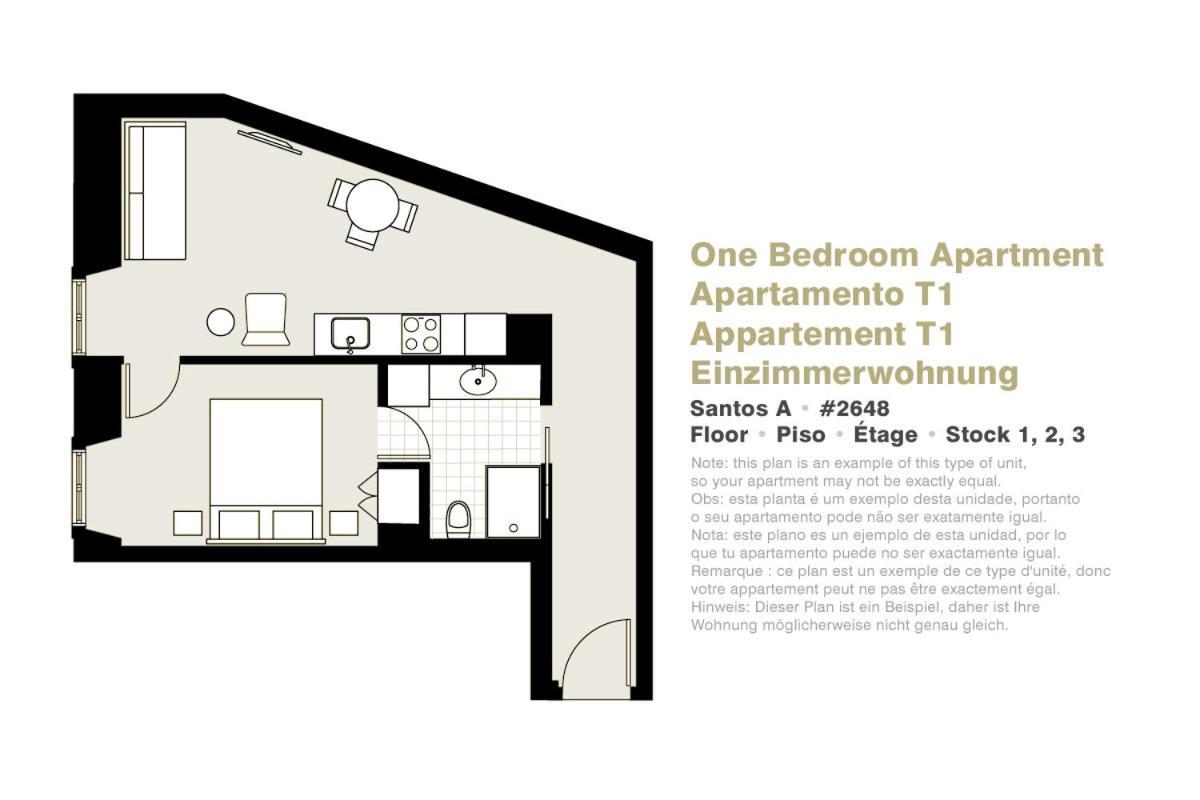 Lisbon Serviced Apartments - Santos ภายนอก รูปภาพ