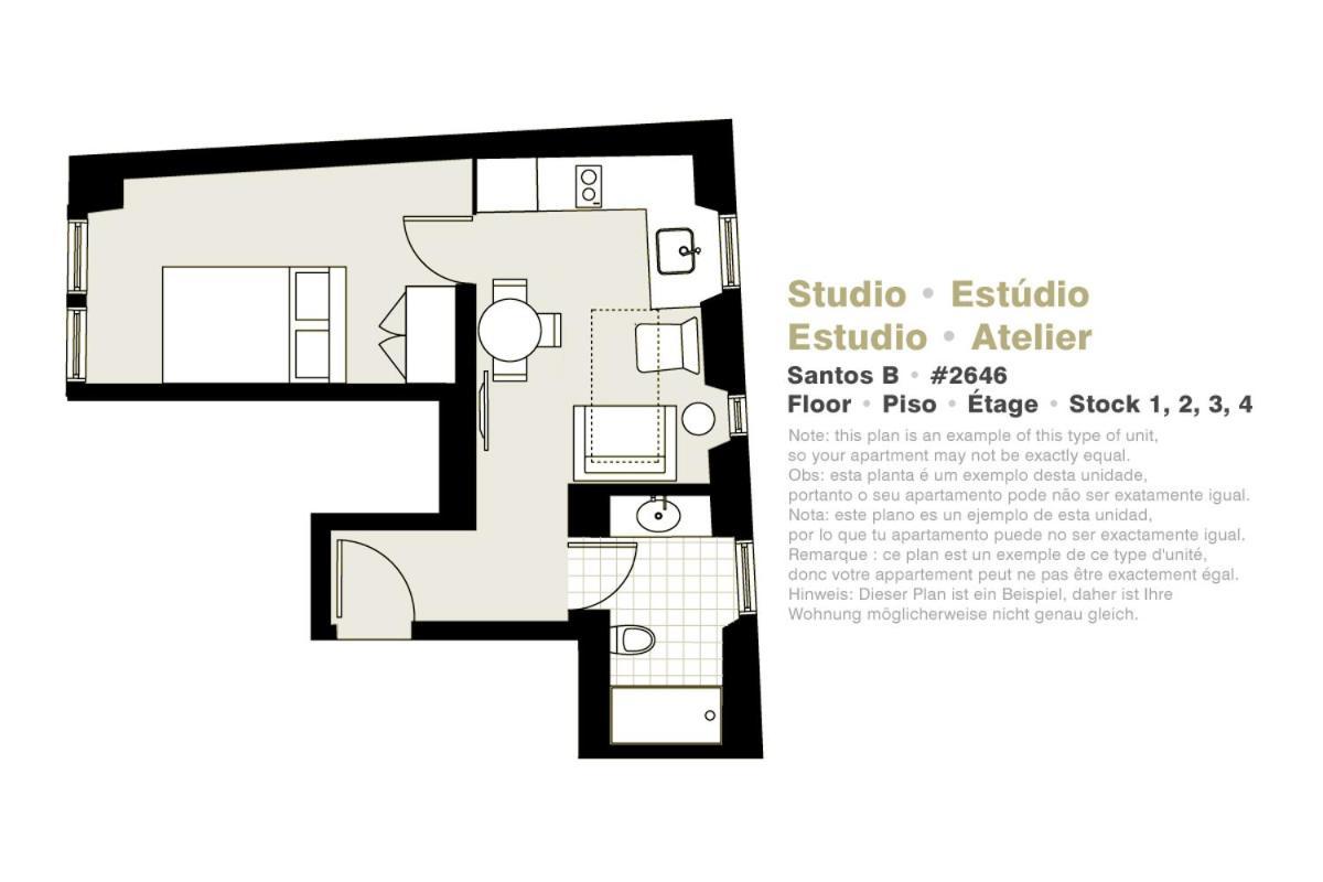 Lisbon Serviced Apartments - Santos ภายนอก รูปภาพ